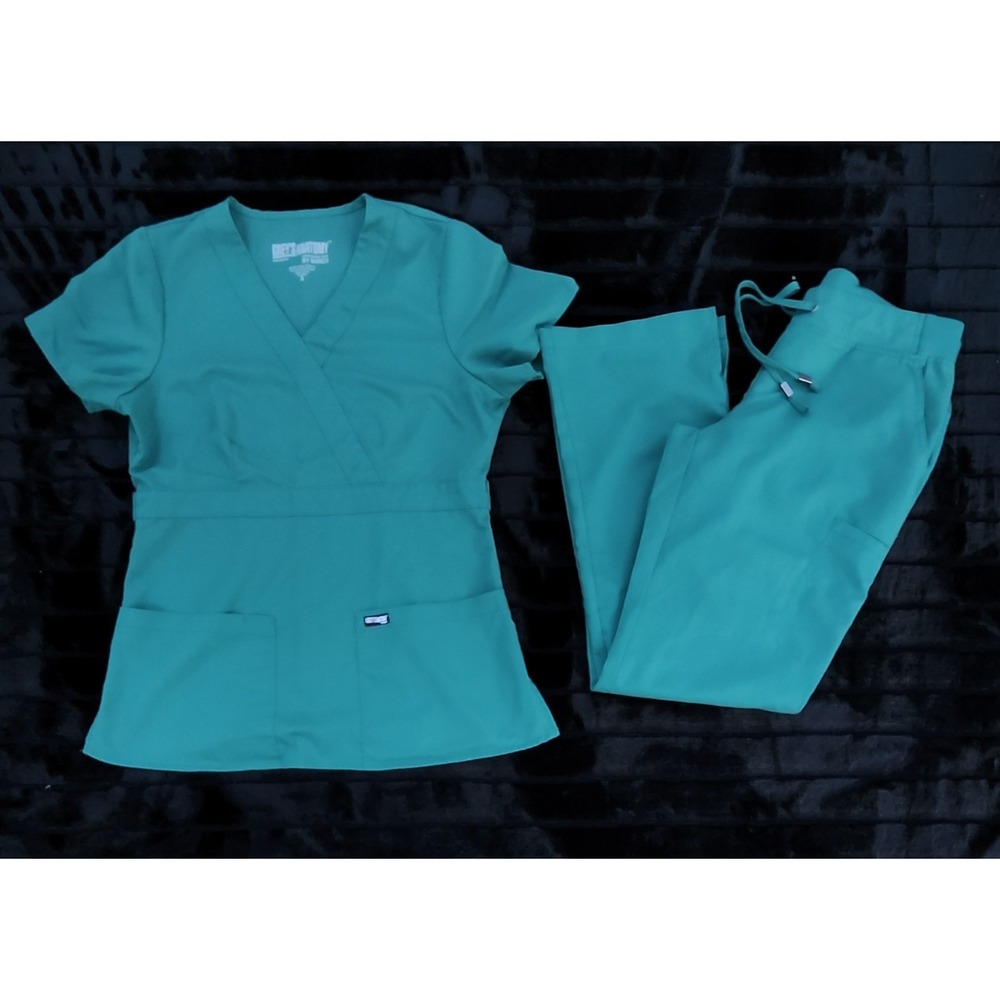 Barco Grey's Anatomy Women's Riley Scrub Pant - Hunter Green Small Top XSP Pants